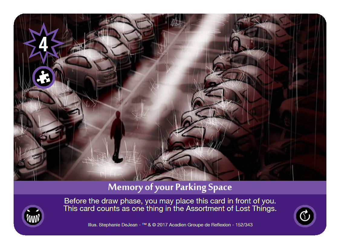 152-Memory of your Parking Space